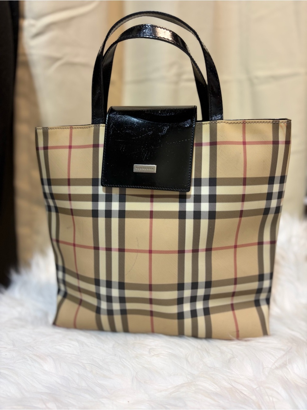 Vintage Burberry Tote